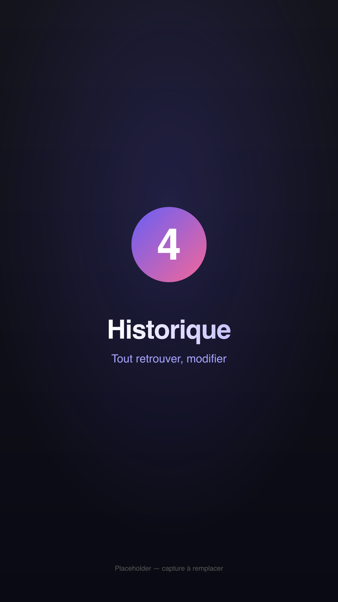 Historique des annonces